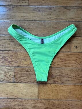 Neon Lime Bikini Bottom